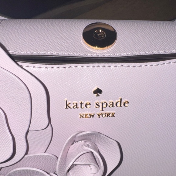Kate Spade pale lavender flora Shoulder Bag - Picture 7 of 7